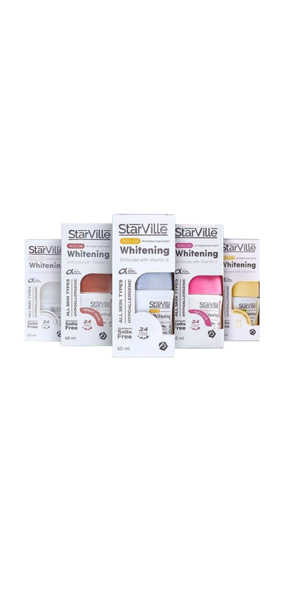 starville whitening deodrant roll on