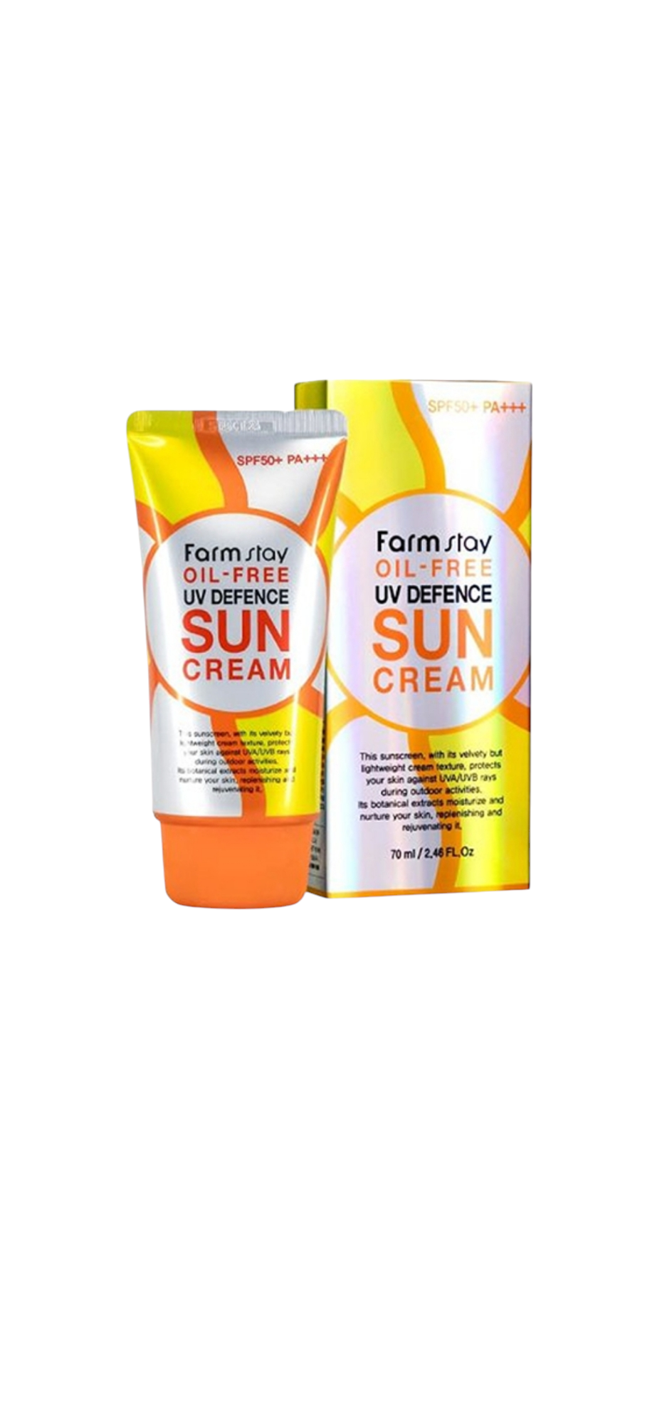 farm stay oil free sun cream 70gm