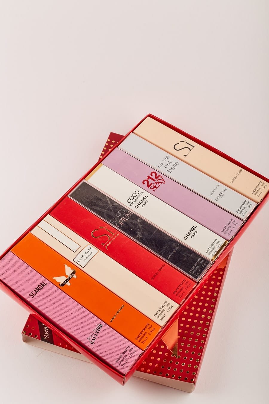 Box Perfume Faces