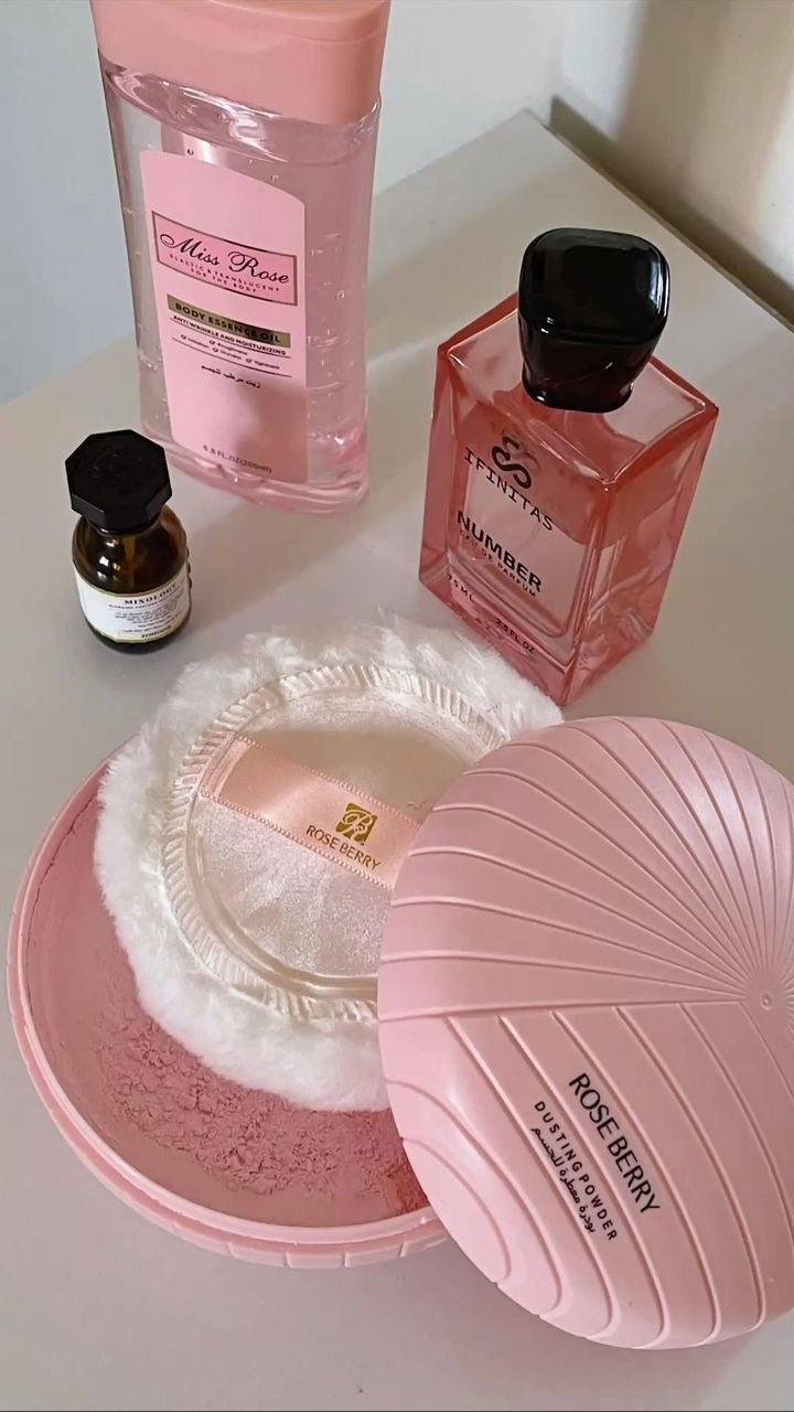 بودرة روز بيري+ اويل روز بيري💖