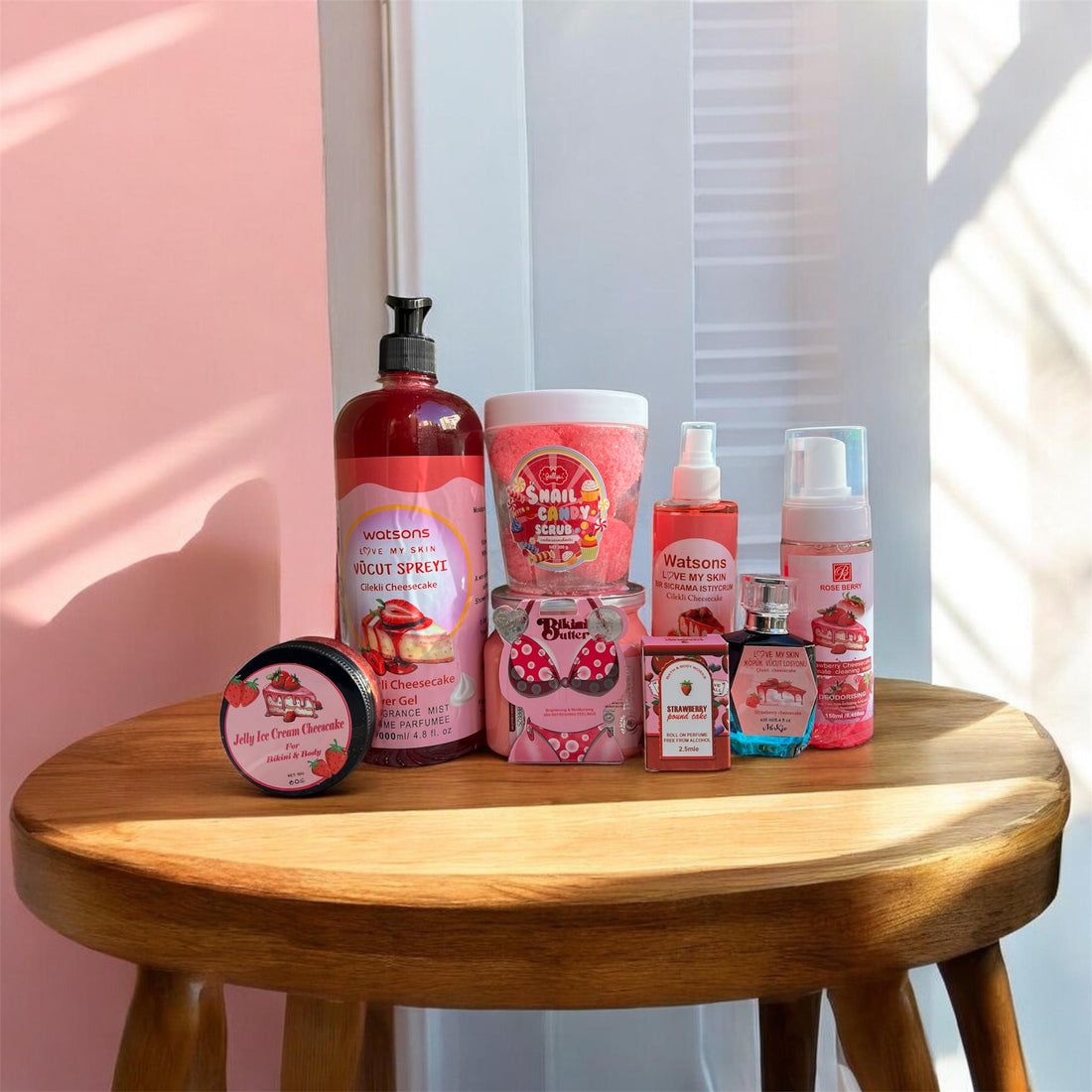 بوكس تشيز كيك ٨ قطع+ الشحن مجاناً 🥰